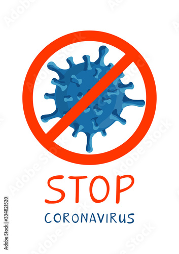 Vector illustration of coronavirus pandemic