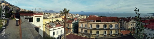 napoli veduta con vesuvio