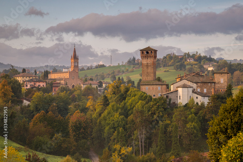village of Levizzano di Castelvetro, Emilia Romagna, Italy