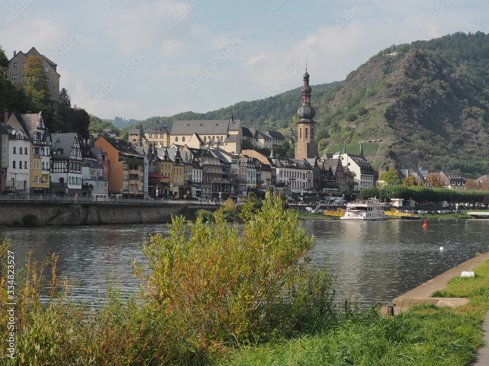 Obraz premium Cochem an der Mosel 