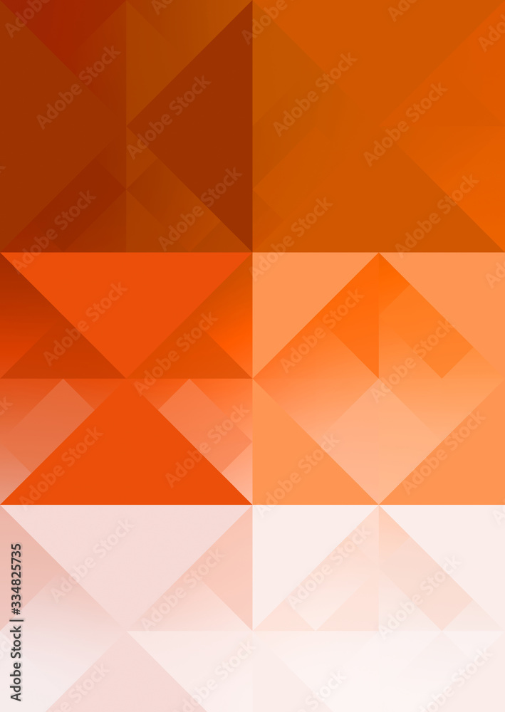Fototapeta premium Geometric background of minimalist design. Abstract creative concept illustration.