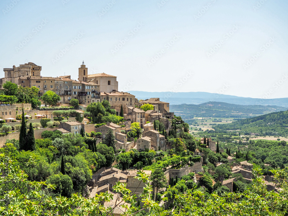 Hilltop village of Gordes, in Provence.