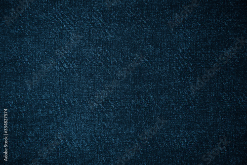 Blue fabric texture background detail 