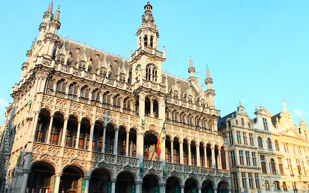 King's House (House of bread) on Grand place in Brussels, Belgium.