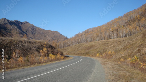 road in mountains