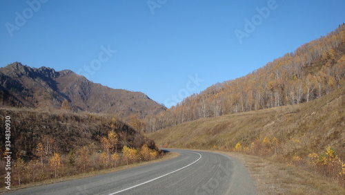 road in mountains