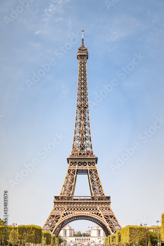 Fotobehang eiffel tower in paris