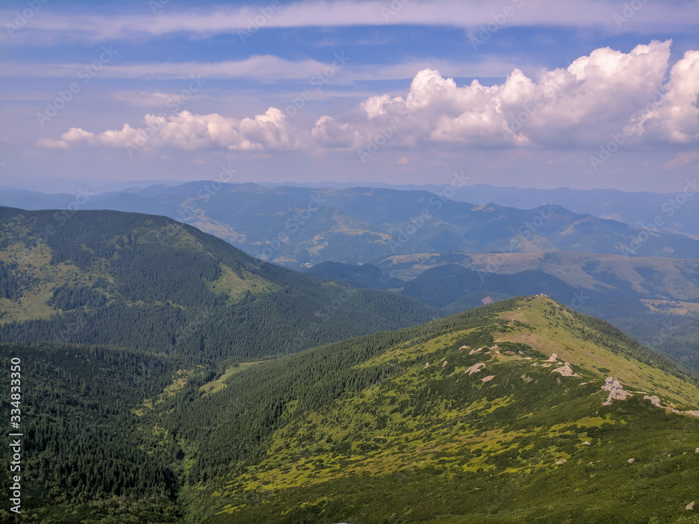 Fototapeta premium Nature of the Carpathian Mountains
