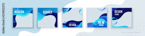 Liquid abstract banner design. Fluid Vector shaped background. Modern Graphic Template Banner pattern for social media stories and insta post