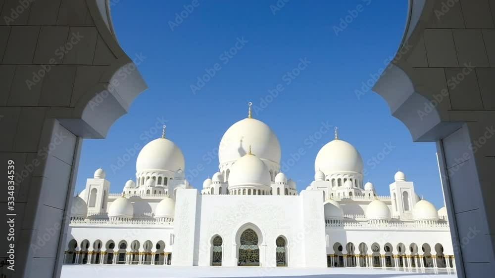 Grand Mosque in Abu Dhabi, UAE