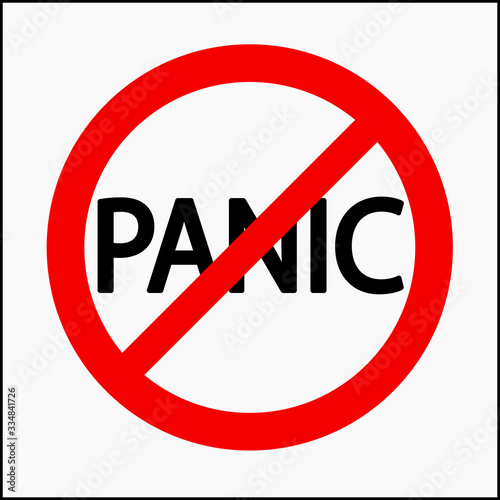 Free Download Don't panic icon vector. Don't panic symbol. Linear style sign for mobile concept and web design. Don't panic symbol illustration. Pixel vector graphics - Vector. - GFXLoad