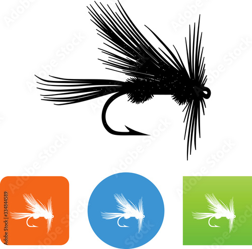Royal Coachman Pattern Fly Fishing Icon
