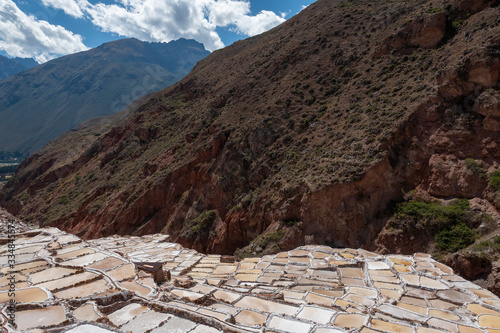 A view of Maras saltworks area. This place is par of the tour named 