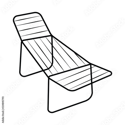 Clothes rack dryer stand icon.