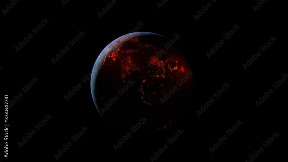 Spreading the virus across the globe of planet Earth Spreading the virus across the globe of planet Earth