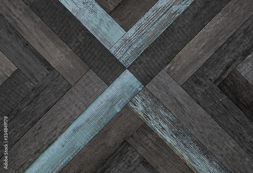 Dark weathered wooden boards texture.	
