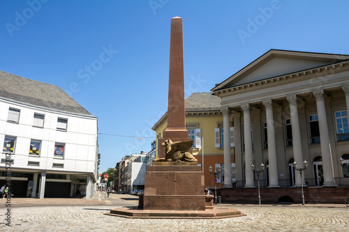 Karlsruhe, Germany : Rondellplatz square in Karlsruhe. Germany