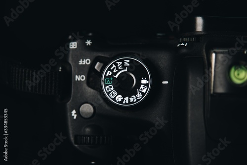 Camera options wheel black colour