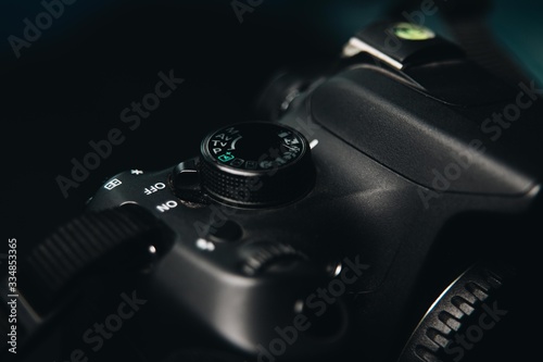 Camera options wheel black colour