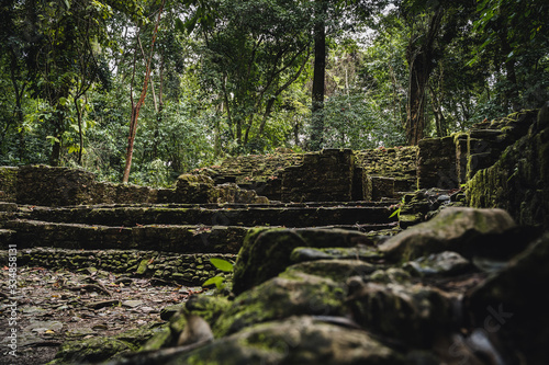 maya ruines in Mexico jungle
