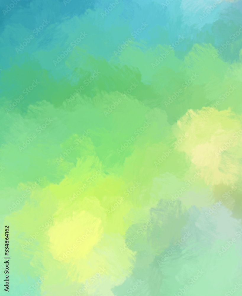 Fototapeta premium Brushed Painted Abstract Background. Brush stroked painting. Artistic vibrant and colorful wallpaper..