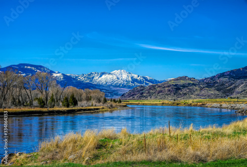 Yellowstone River near the park © Pete