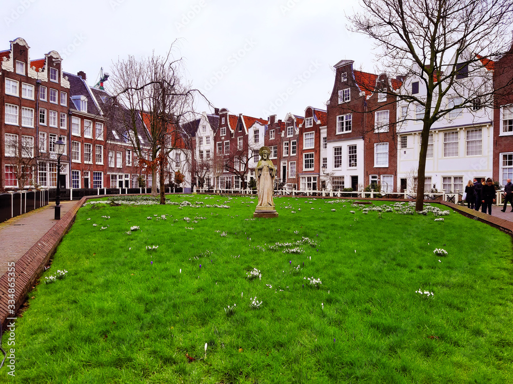 silent and religious residential park of the beguines in amsterdam silent and religious residential park of the beguines in amsterdam