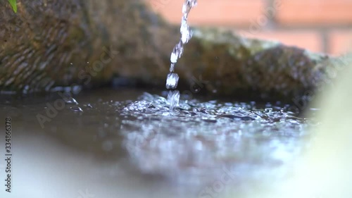 Spout falling to waterfall recorded sony 7sII 1920x1080 at 120FPS photo