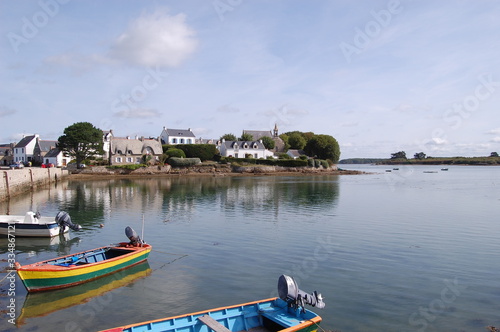 Saint Cado en Bretagne, France en août