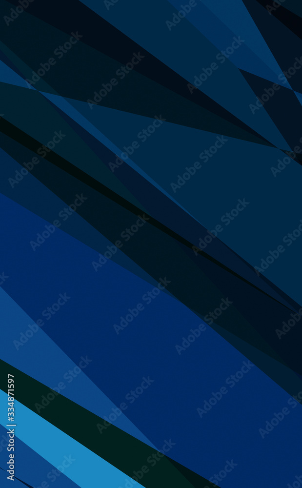 Obraz premium Trendy geometric abstract background in minimalistic flat style with dynamic composition.