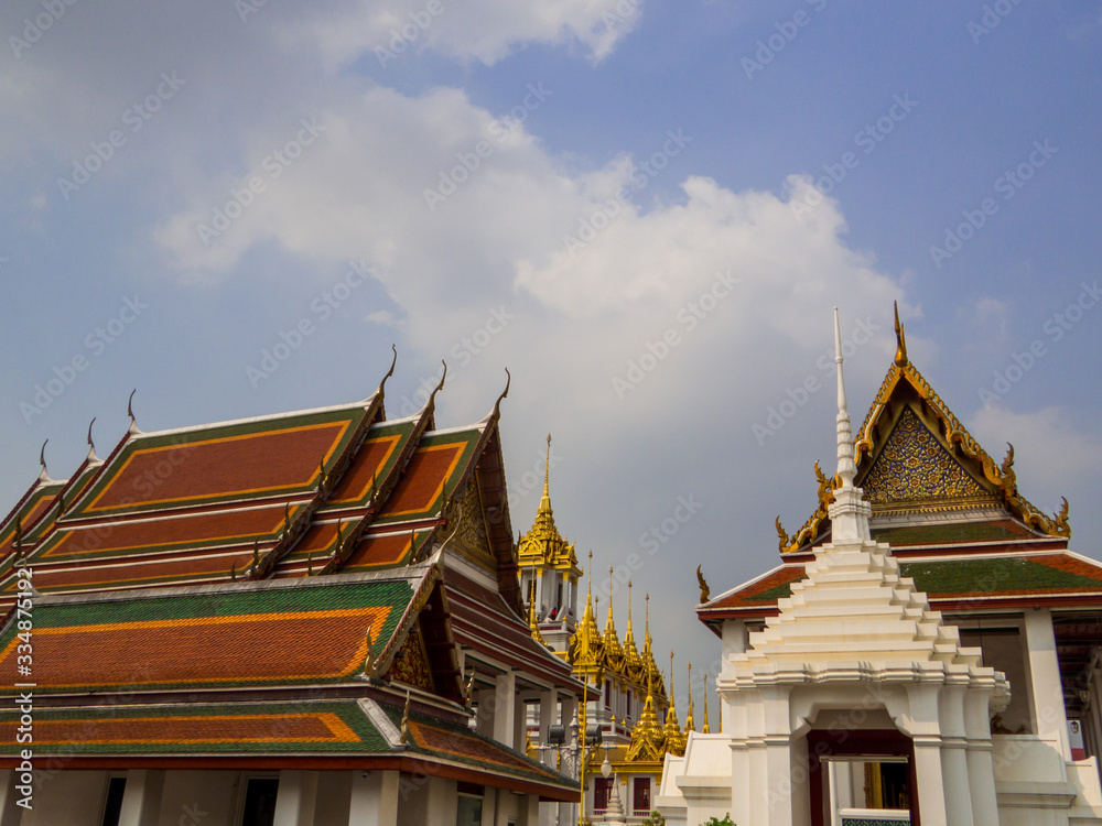 Fototapeta premium Loha Prasat Temple, Bangkok, Thailand