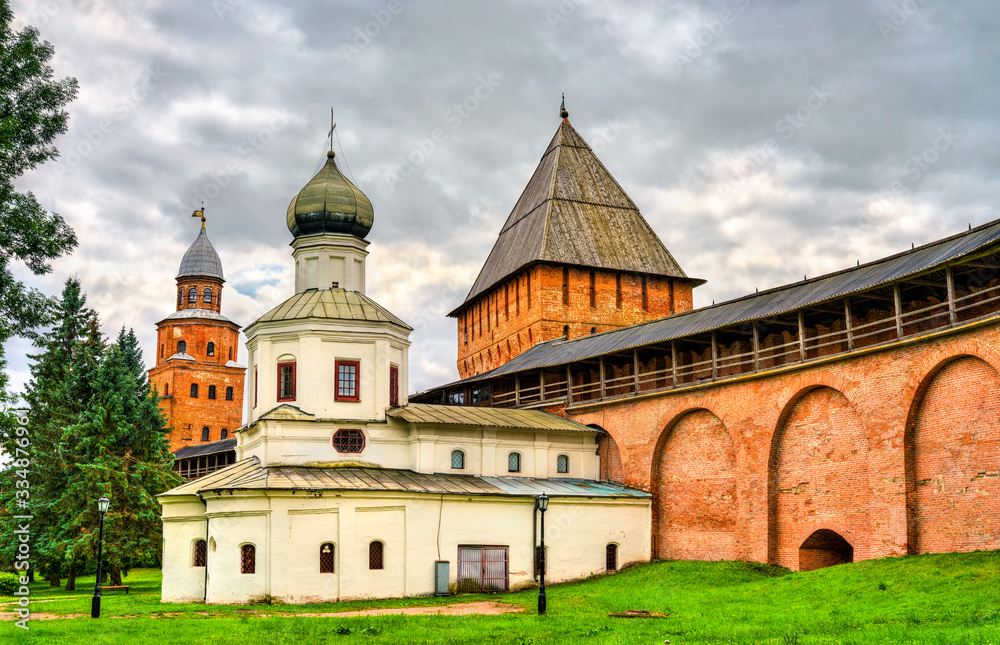 Intercession of the Theotokos Church at Novgorod Detinets in Great Novgorod, Russia