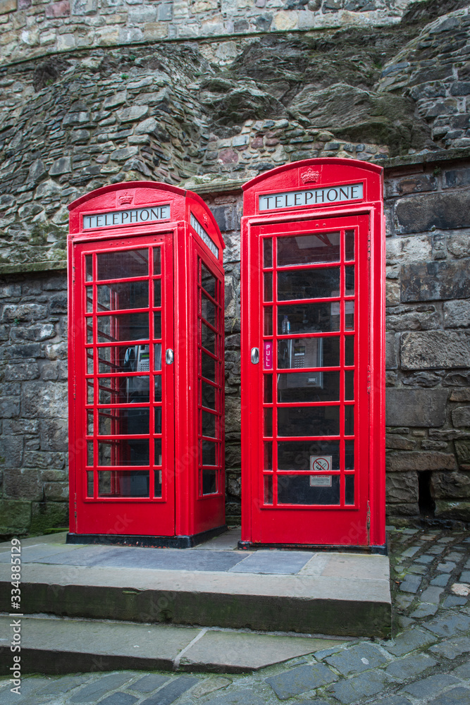 Obraz premium Red Booths