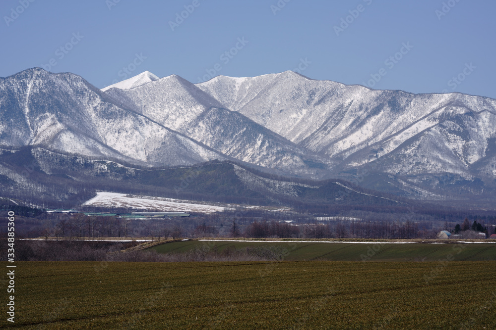 Fototapeta premium 日高山脈