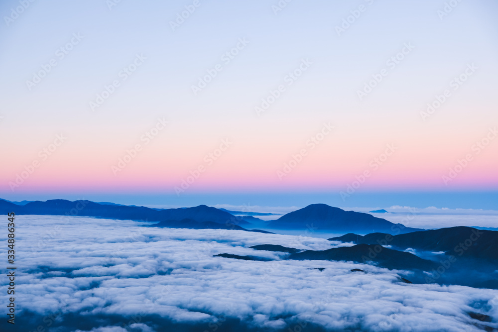 Obraz premium Sea of clouds