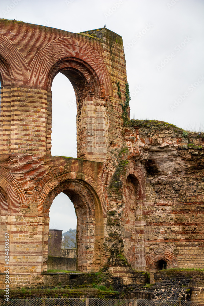 kaisertherm roman baths in trier