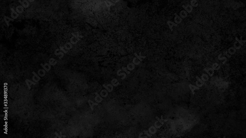 grunge black concrete wall for abstract background              