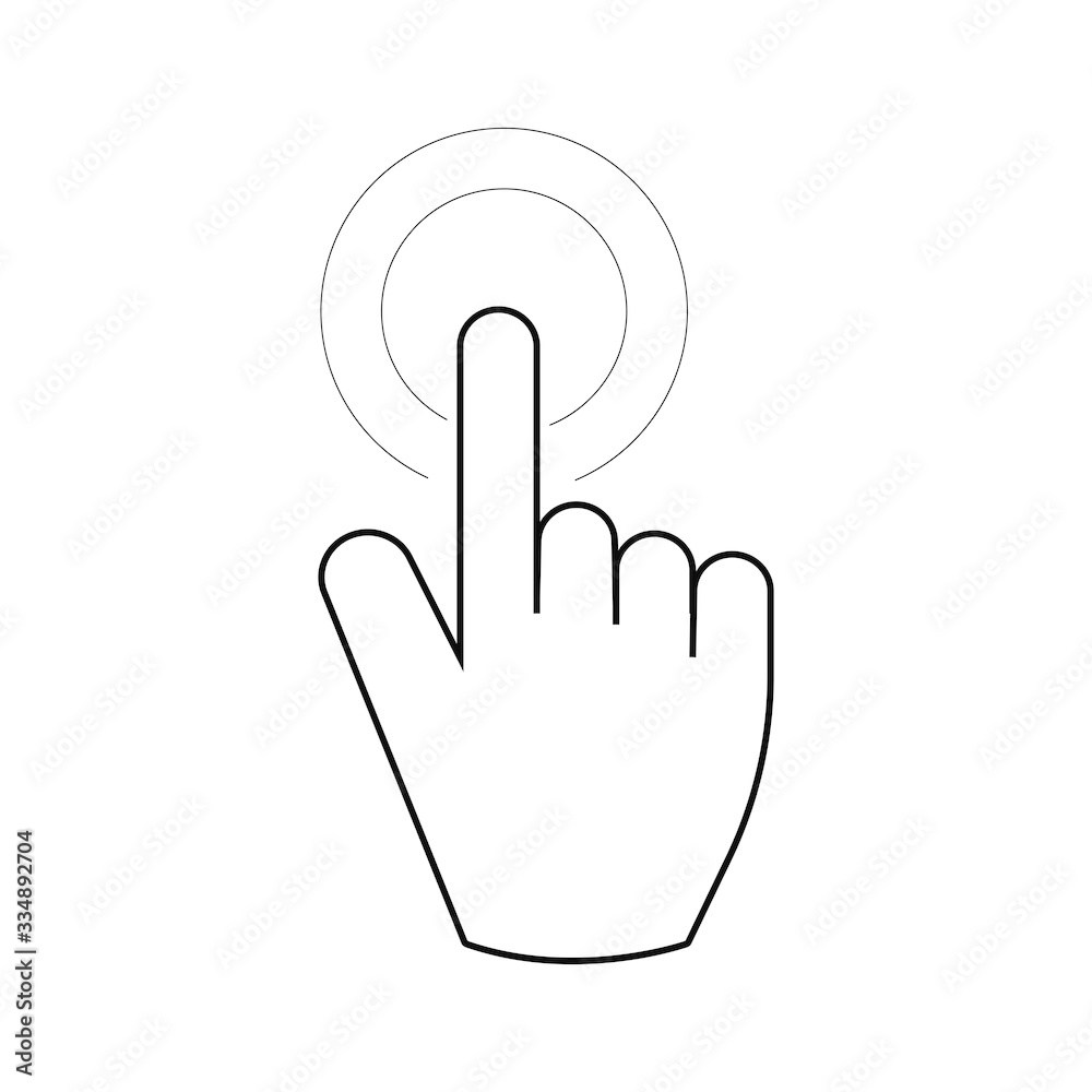 Obraz premium cursor logo