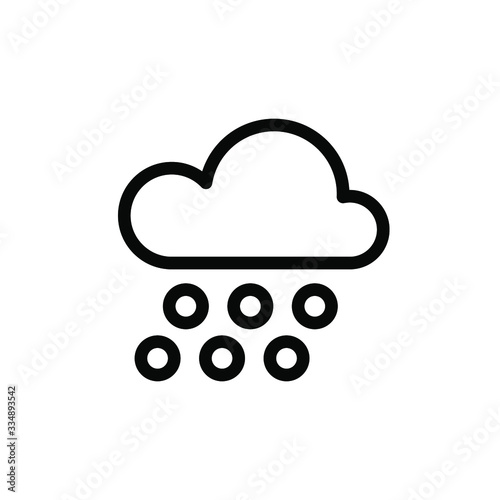 hail icon template