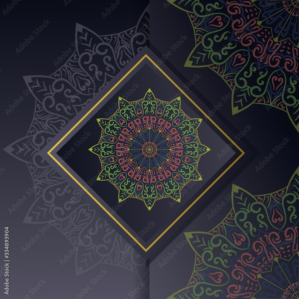 Islamic pattern for Ramadan or Islamic content such as social media post, greeting card, blog post and background pattern. Happy ramadan 2020.