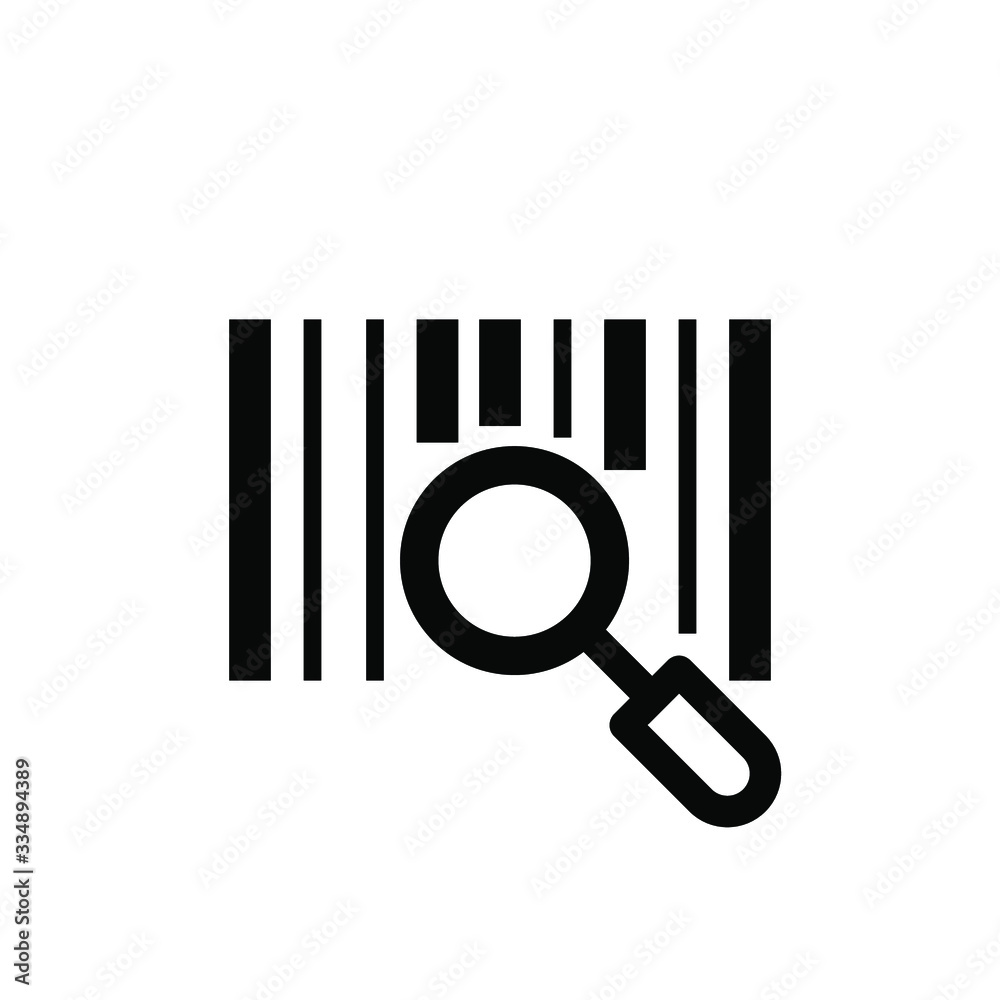 Barcode icon template Barcode icon template