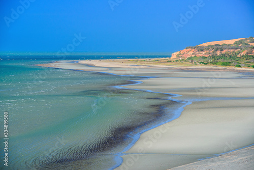 Ponta Grossa Beach, Icapuí, Ceará, Brazil on September 5, 2018 photo