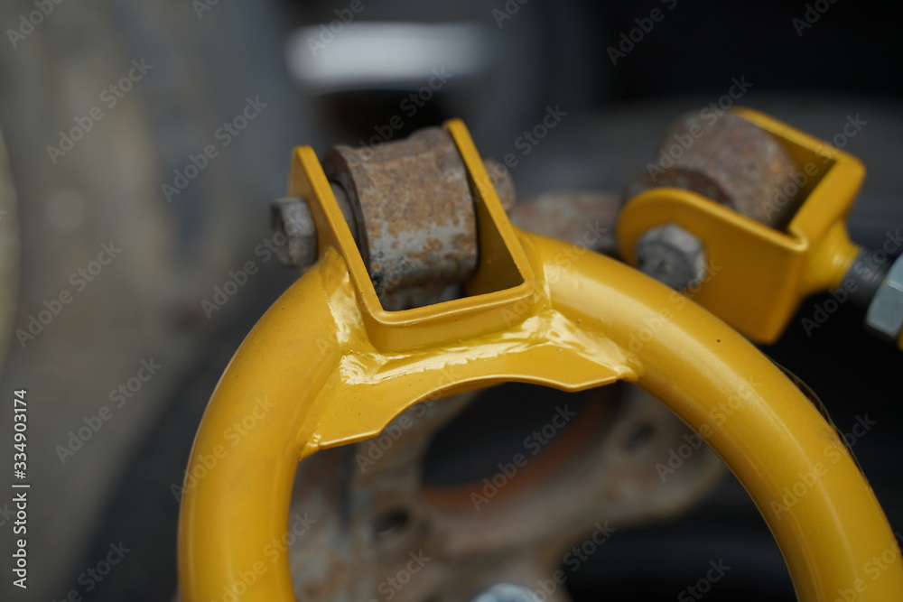 Racing car's high performance part Racing car's high performance part
