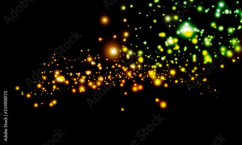 abstract background with sparkle light