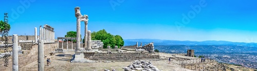 Agora in the Pergamon Ancient City, Turkey