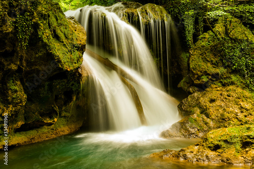La Vaioaga Waterfall  Beusnita National Park  Romania