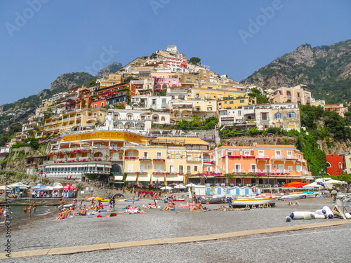 Positano Amalfiküste Italien Altstadt Panorama Sehenswürdigkeiten © st1909
