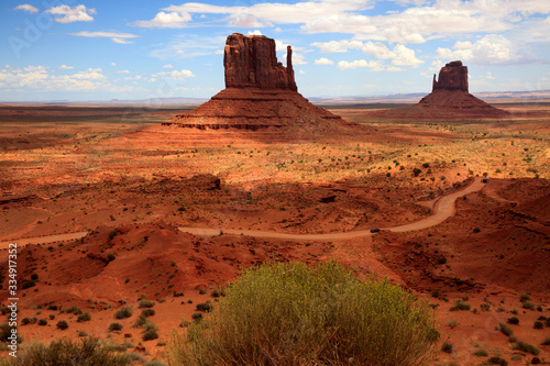 Utah/Arizona / USA - August 08, 2015: The Monument Valley Navajo Tribal Reservation landscape, Utah/Arizona, USA © PaoloGiovanni