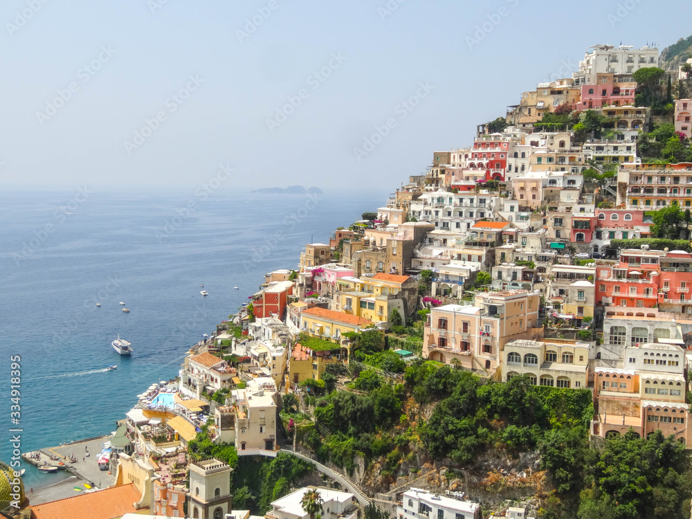 Positano Amalfiküste Italien Panorama