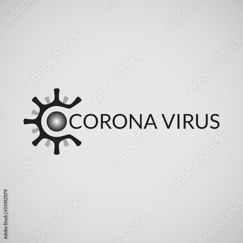 corona virus vector illustration